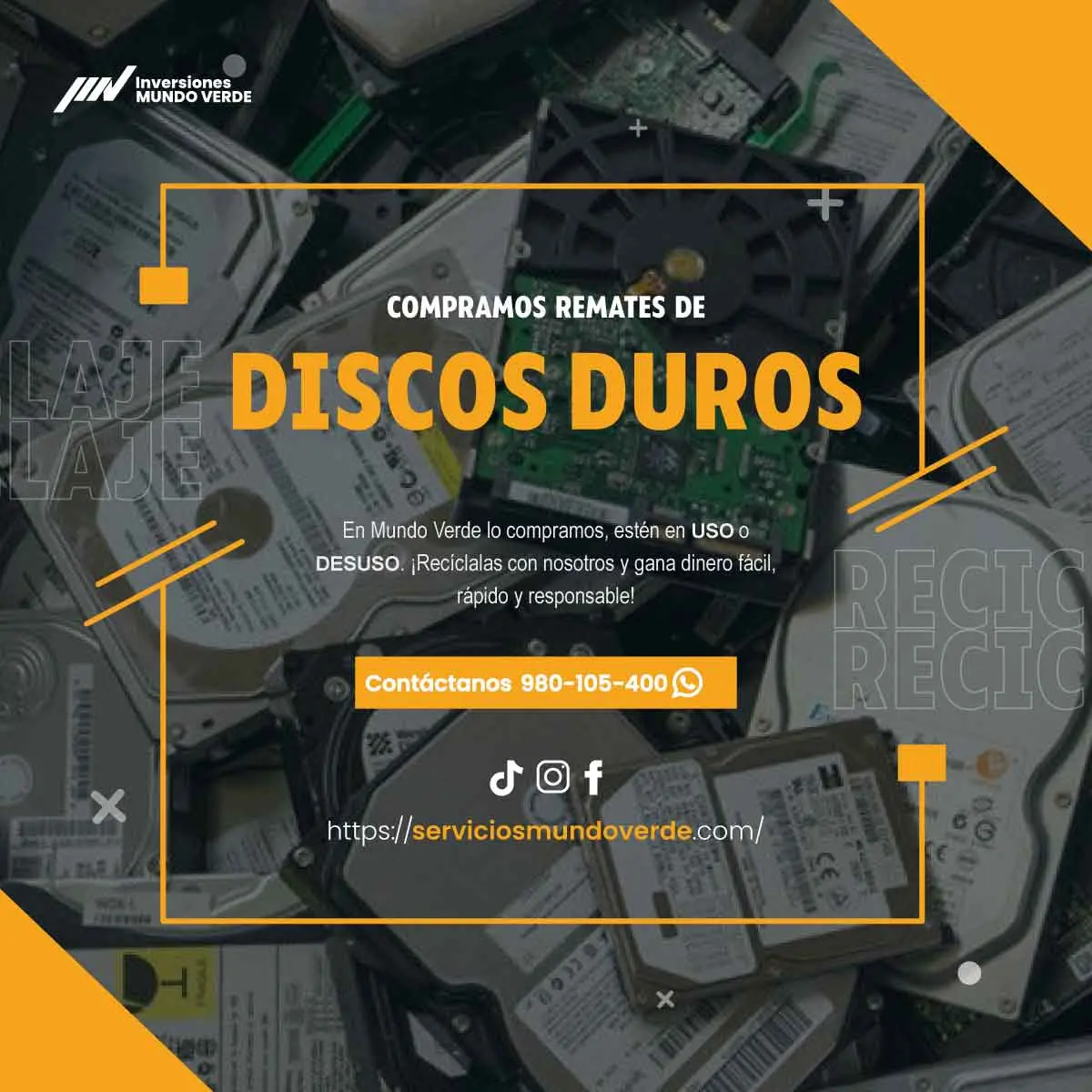 COMPRAMOS DISCOS DUROS 