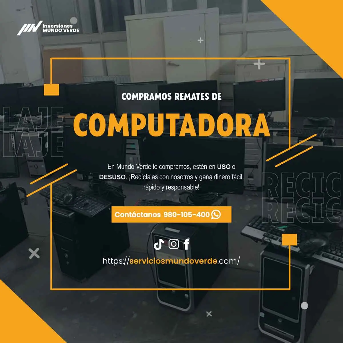 COMPRAMOS COMPUTADORAS 