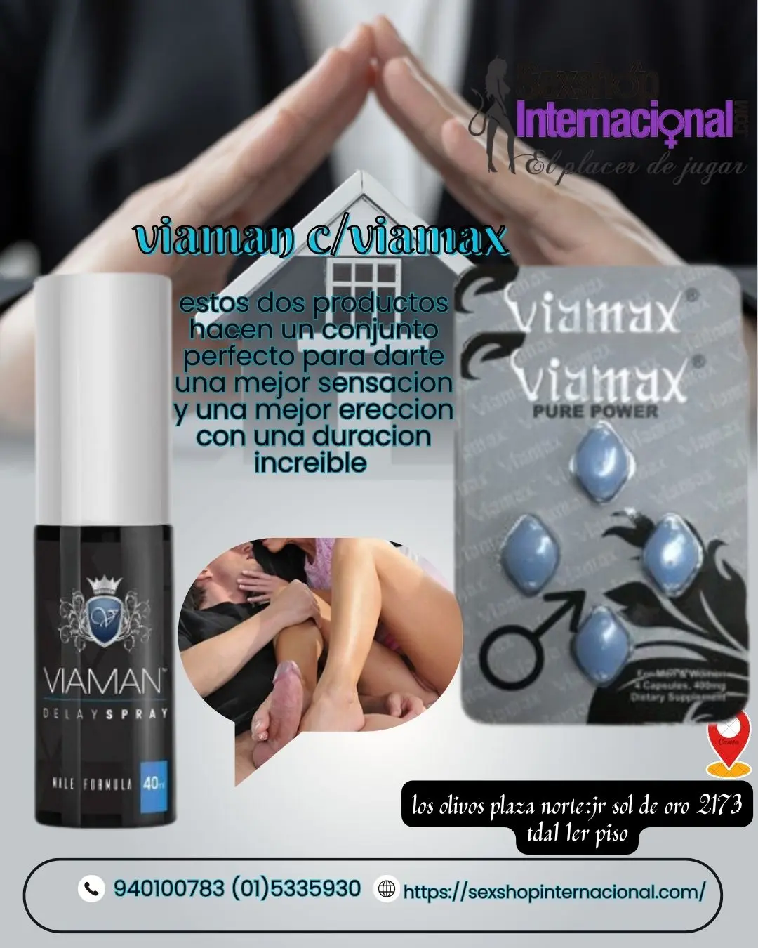 VIAMAN Y VIAMAX LA COMBINACION IDEAL PARA DARTE UNA MEJOR ER