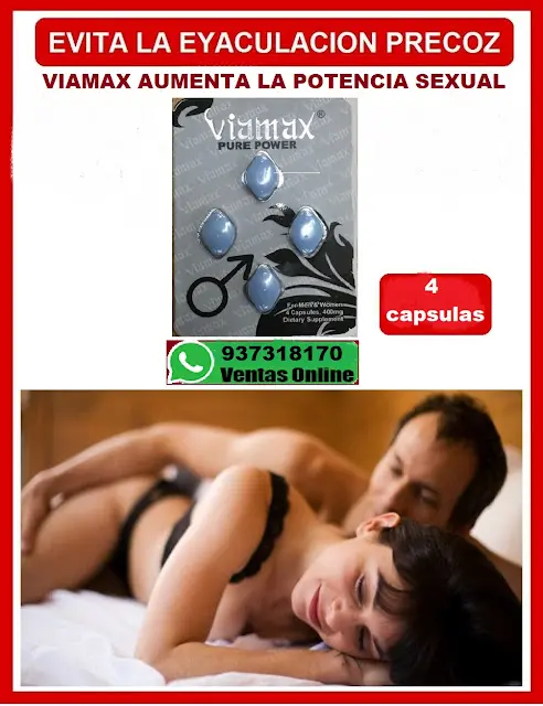 Viamax mejora sexualereccion rigida-Sexshop Plaza Norte