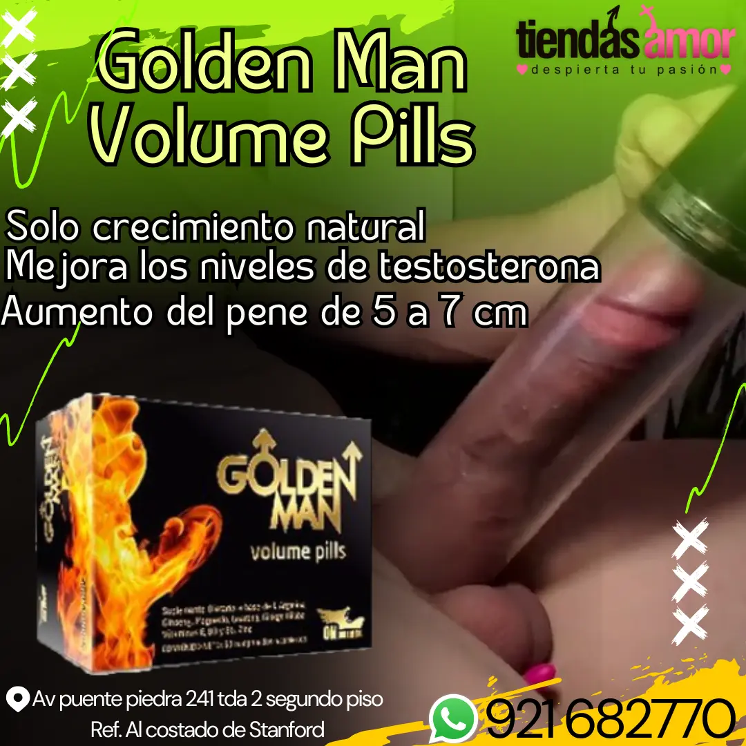 Golden Man Optmiza la calidad de las erecciones Colabora con