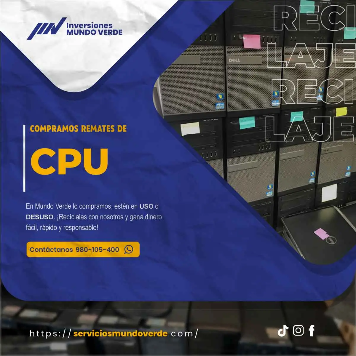 Dale valor a lo que ya no usas