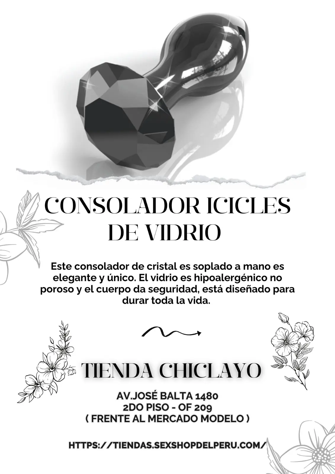 Consolador plug metal corazon rojo