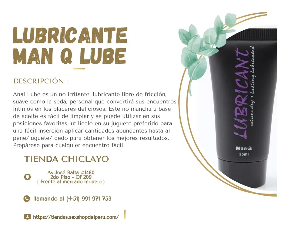 LUBRICANTE MAN Q LUBE
