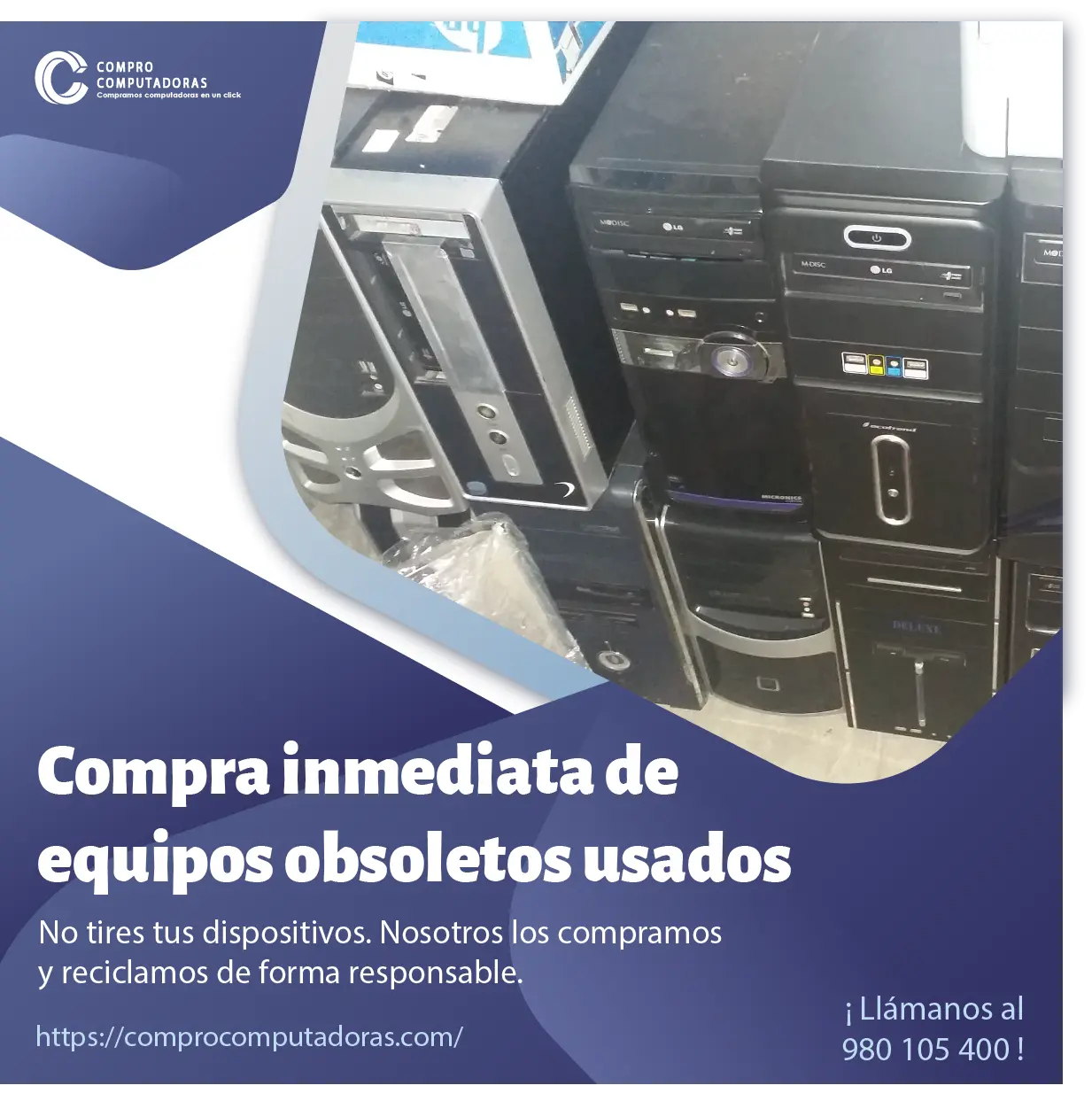 COMPRAMOS EQUIPOS OBSOLETOS 