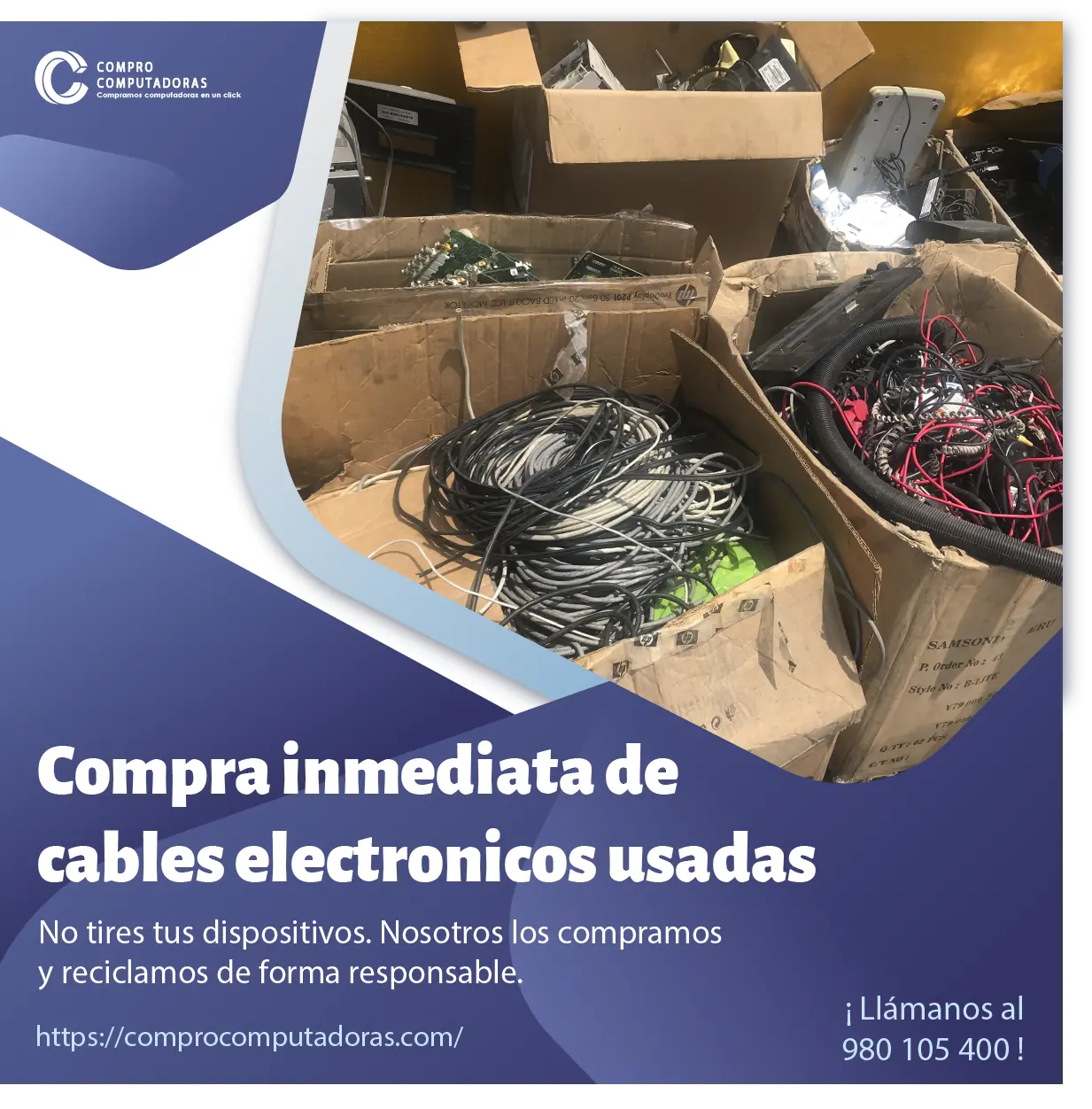 COMPRAMOS CABLES ELECTRICOS 