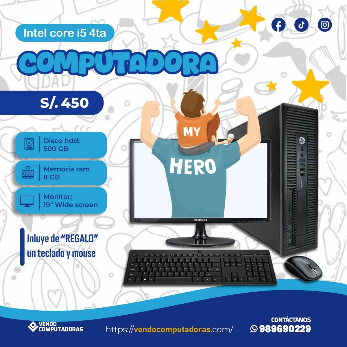  Computadoras listas para rendir al máximo