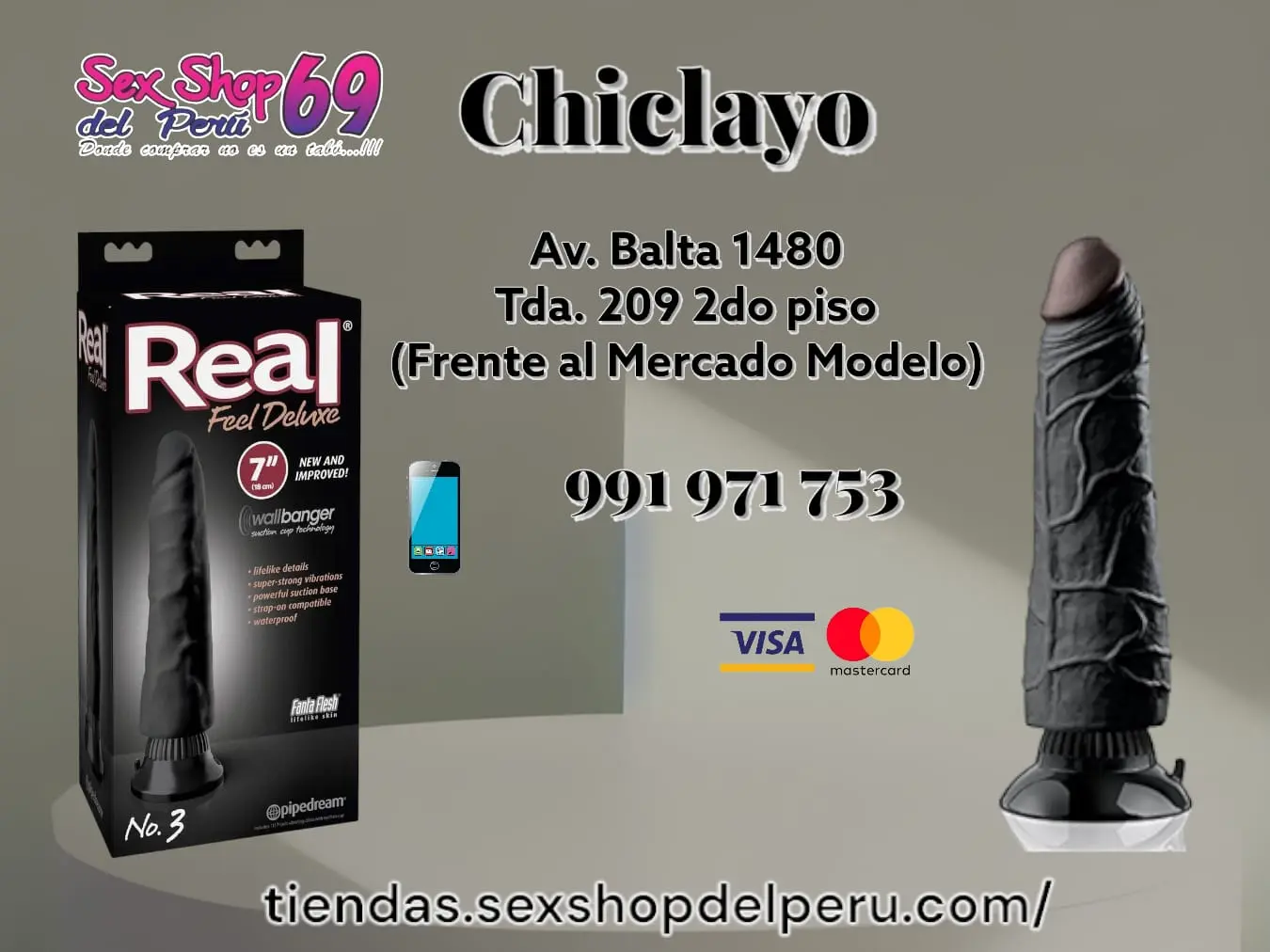 VIBRADOR XTREMO REAL FEEL DE LUXE 7