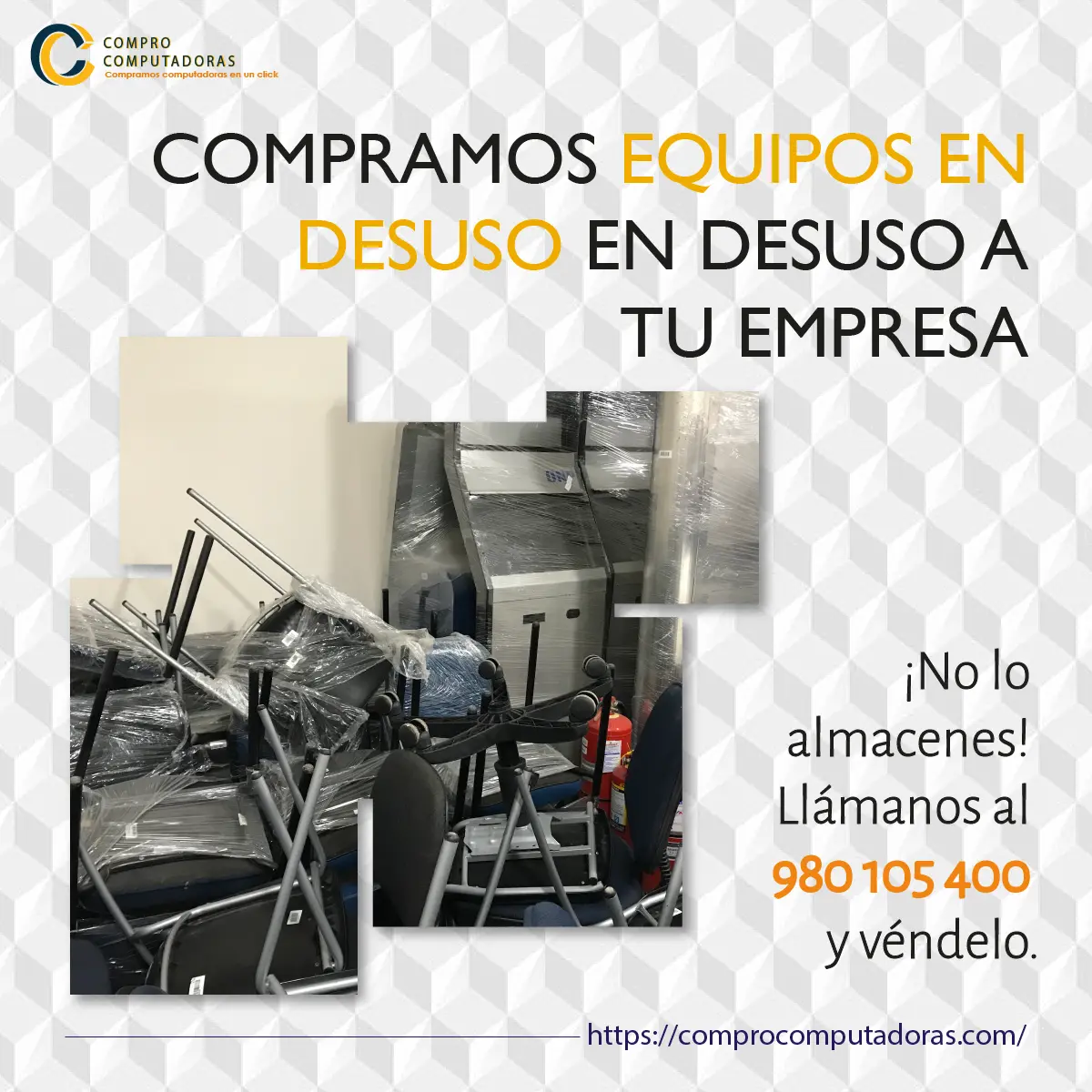 No botes tus electrónicos gana por ellos 