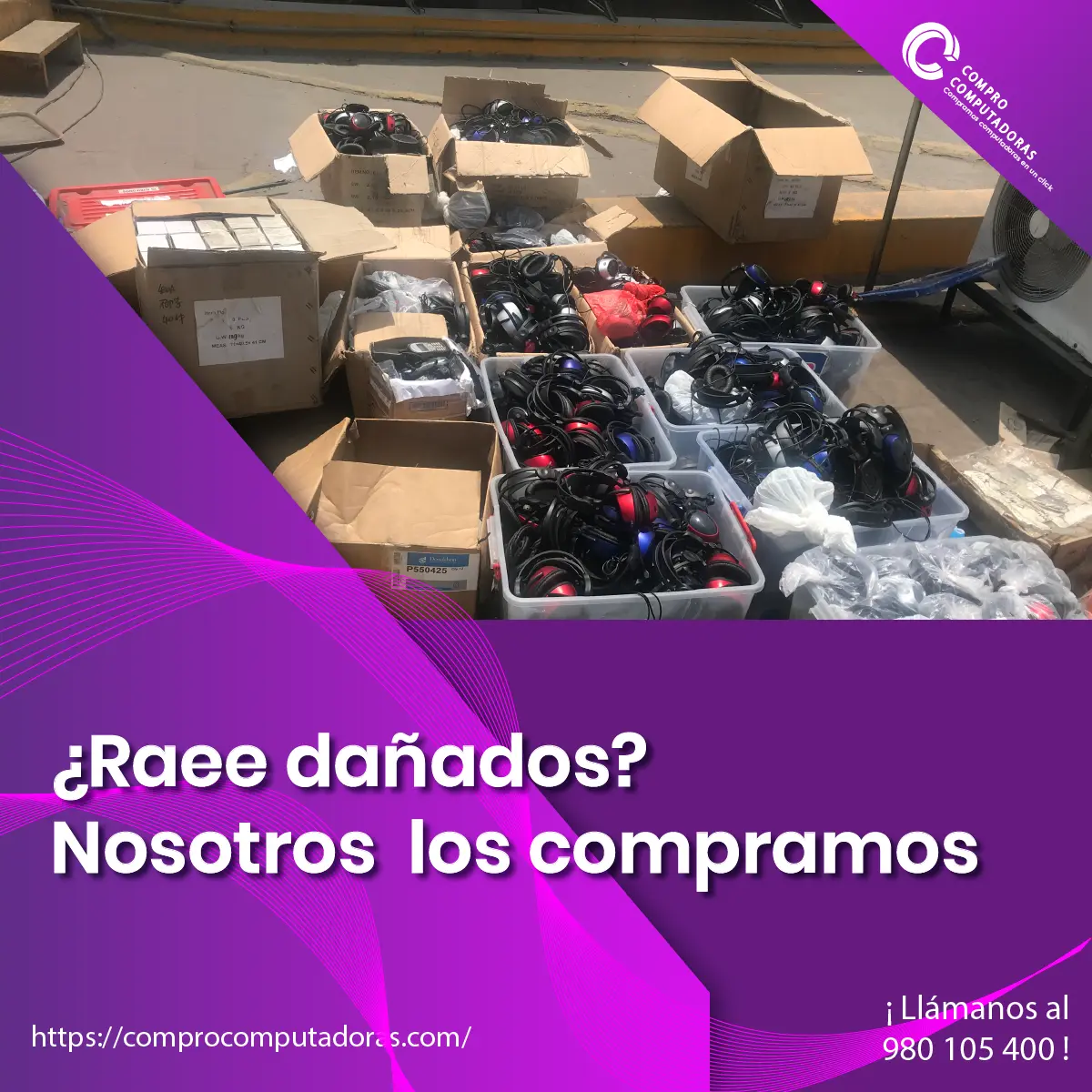 TIENES EQUIPOS RAEE LO COMPRAMOS 