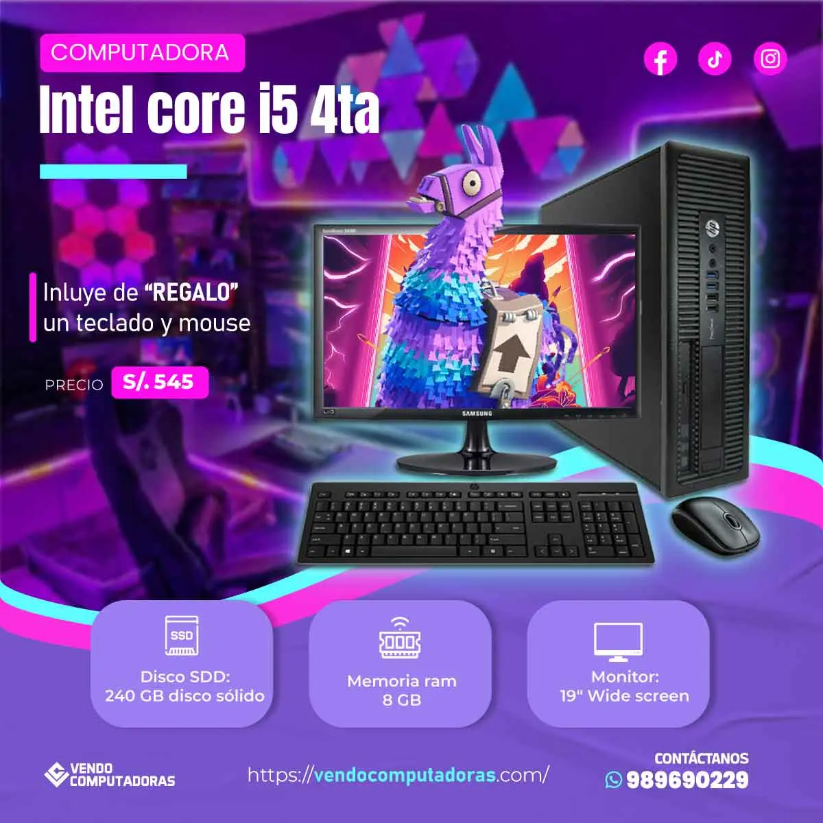  No la pienses más llévate esta i5 hoy 