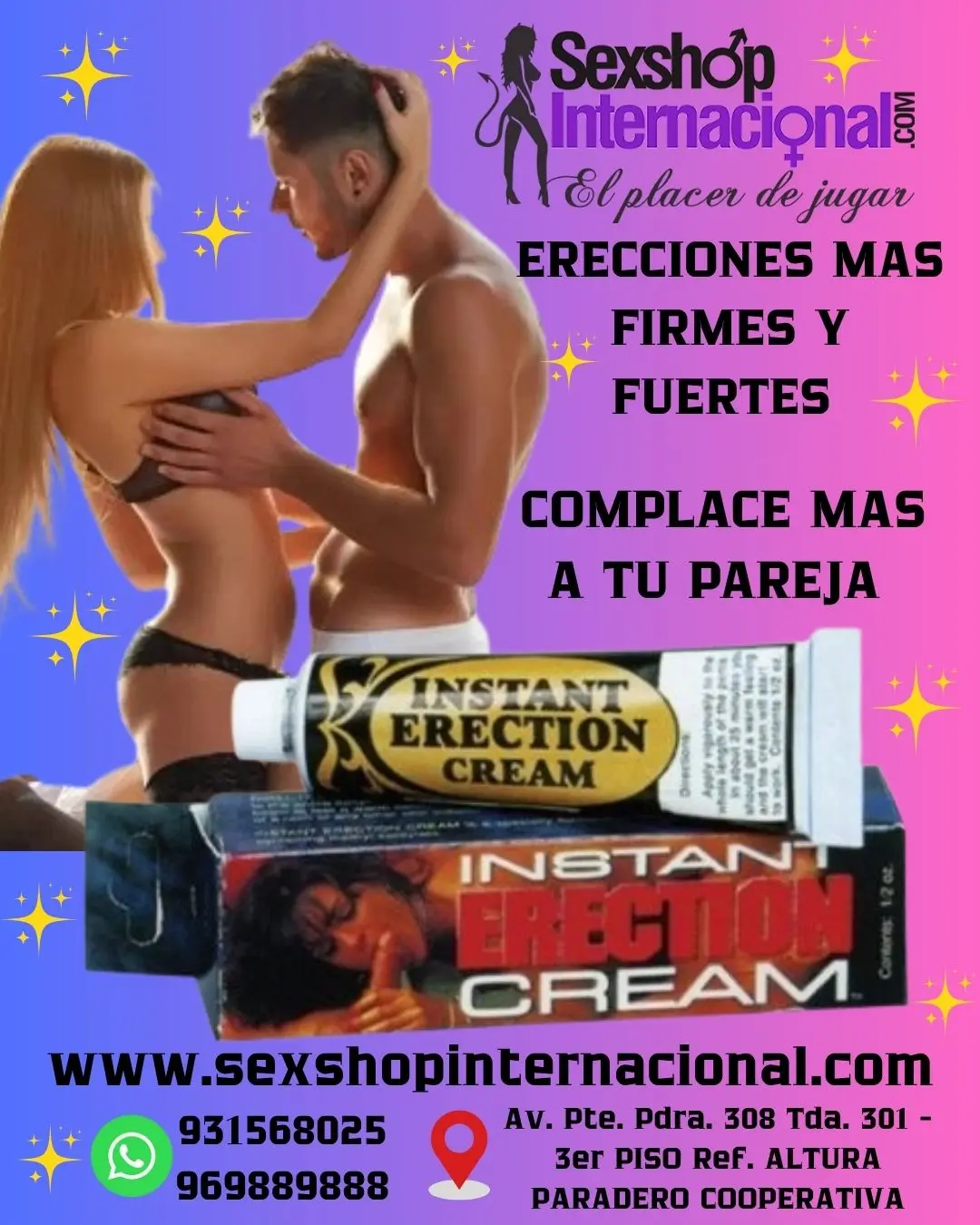  INSTANT ERECTION CREAM