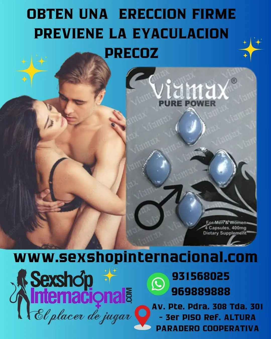 VIAMAX PURE POWER MAXIMA POTENCIA SEXUAL 