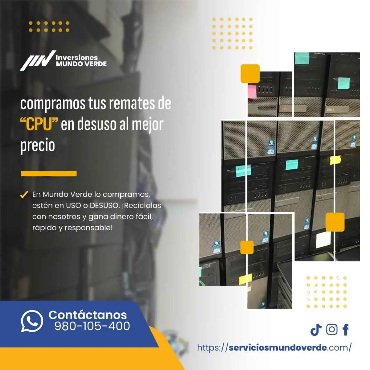 Vende tus equipos hoy