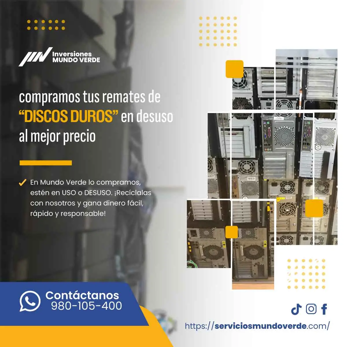 Vende tus equipos hoy