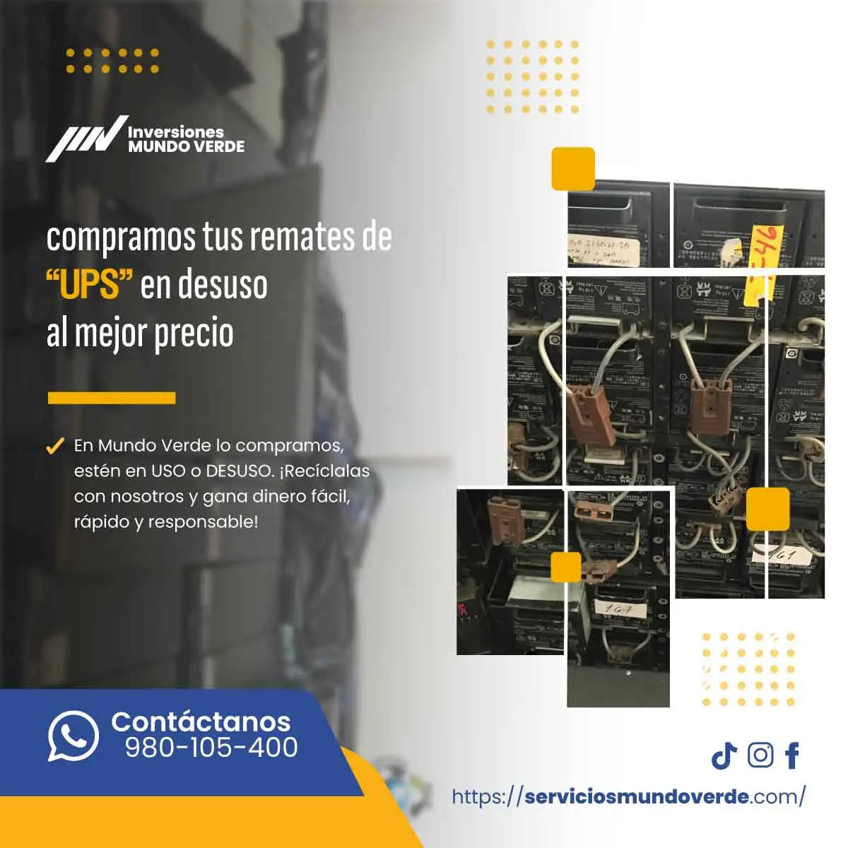 Nosotros lo reciclamos por ti