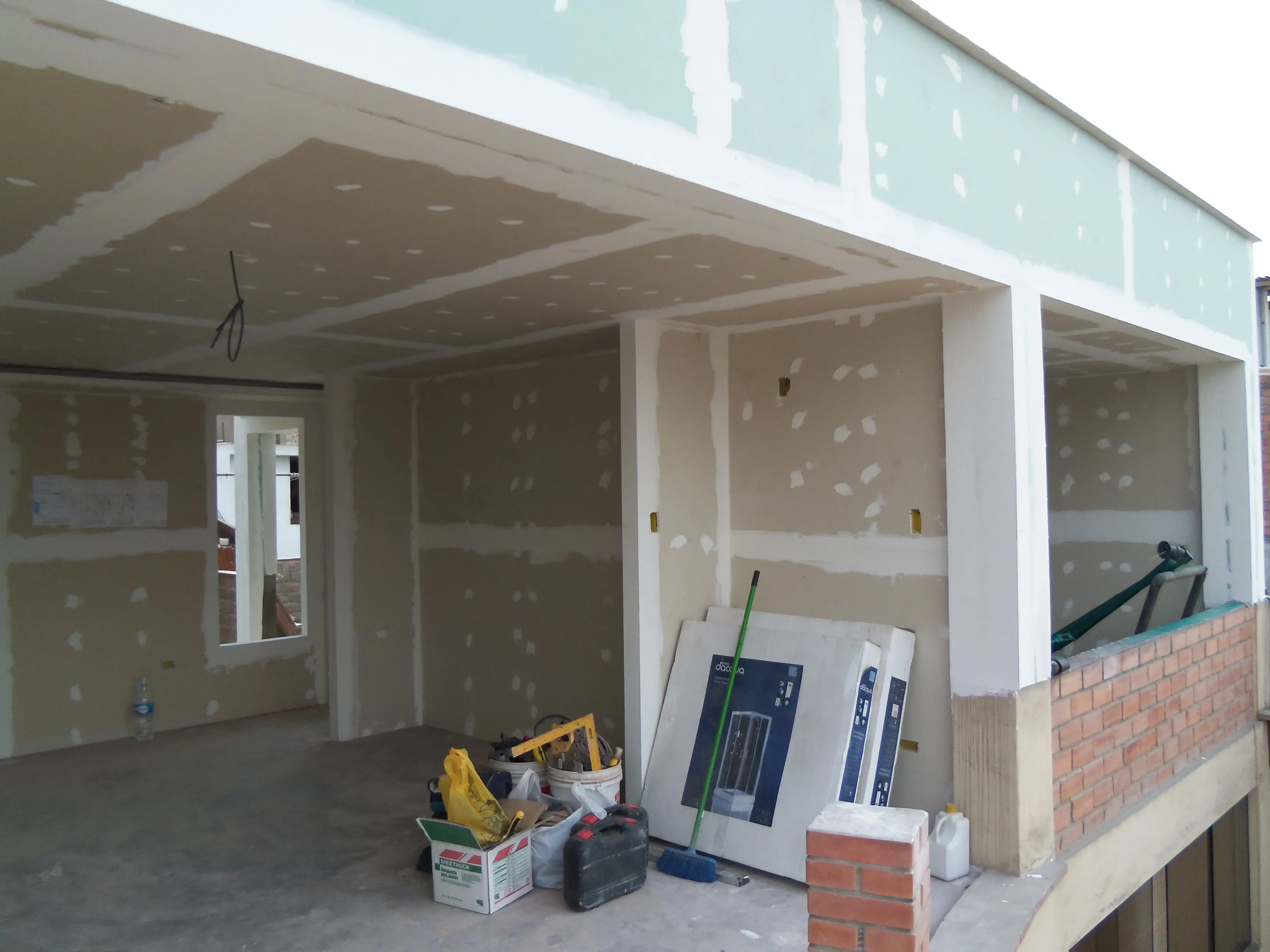 INSTALACION DE DRYWALL TECHO Y PARED