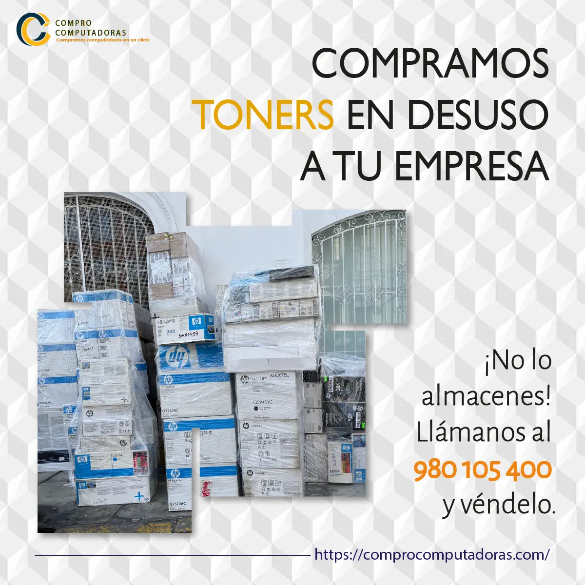 COMPRAMOS TINTAS 