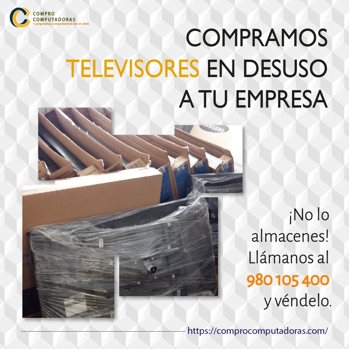 COMPRAMOS TELEVISORES 