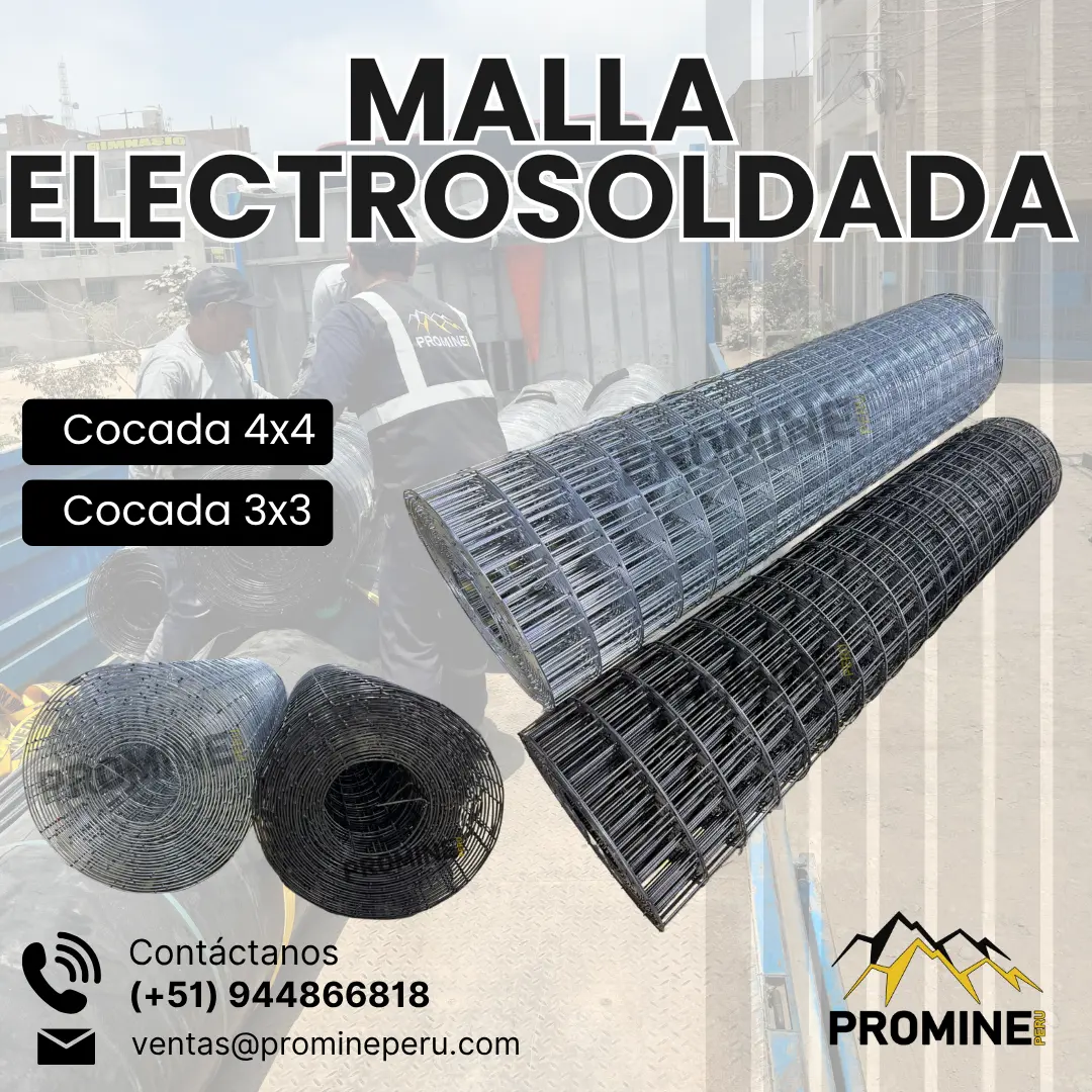 MALLA ELECTROSOLDADA ANTIDESPRENDIMIENTO PROMINE ANCLAJ