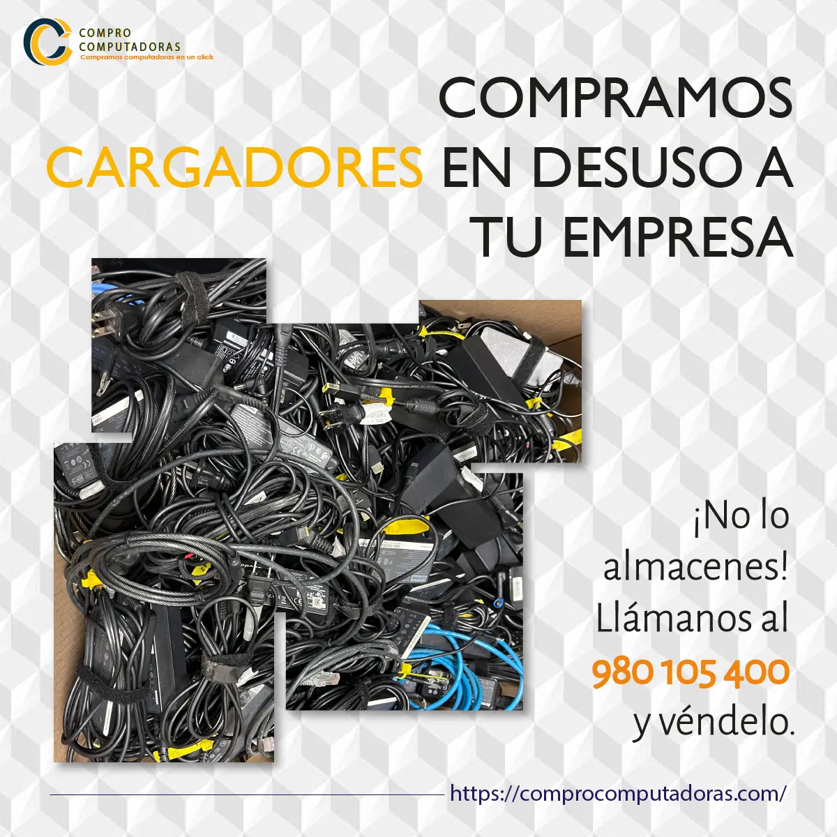 COMPRAMOS CARGADORES 