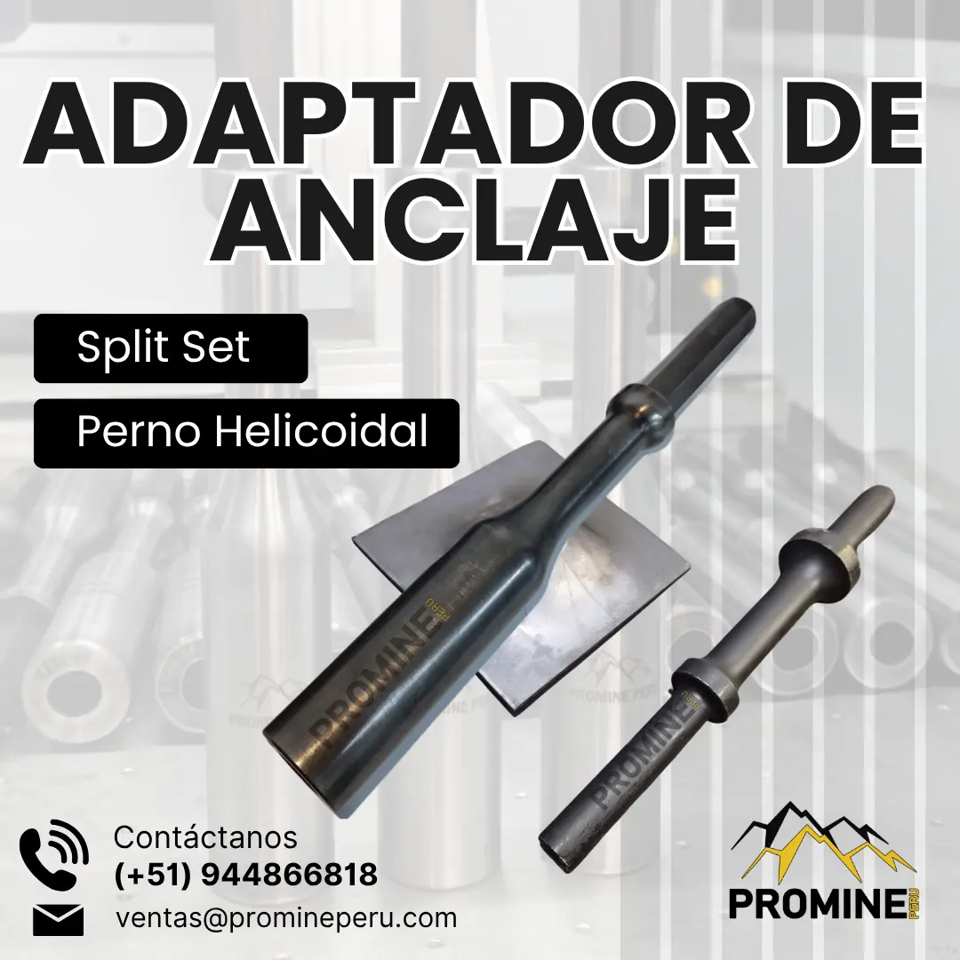 ADAPTADOR INDUSTRIAL - ANCLAJE MINERO - LIMA