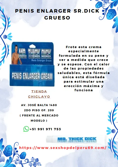 PENIS ENLARGER SR.DICK GRUESO