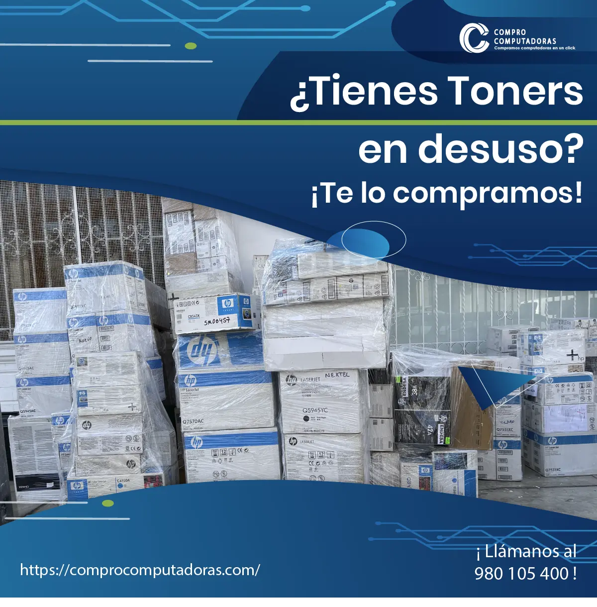 COMPRAMOS TINTAS