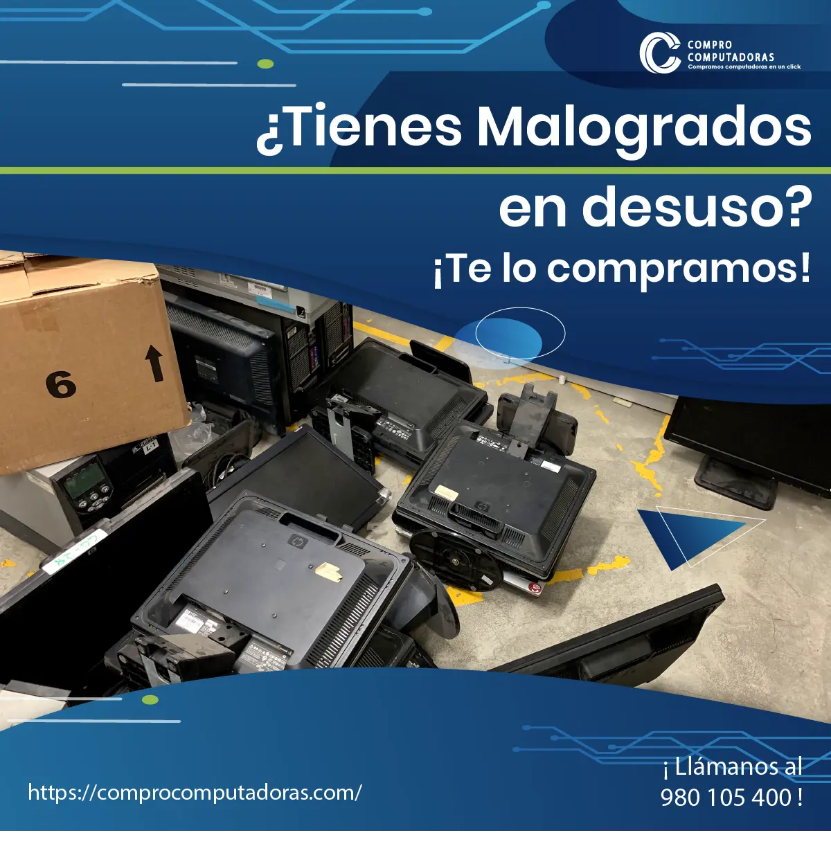 COMPRAMOS EQUIPOS MALOGRADOS 