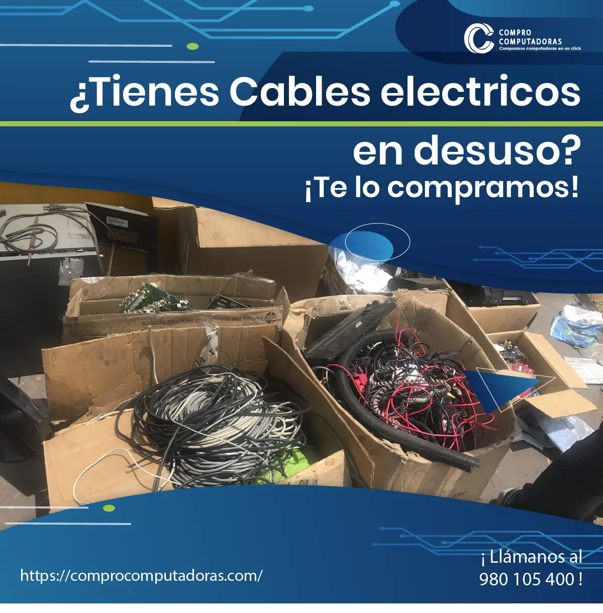COMPRAMOS CABLES ELECTRICOS 