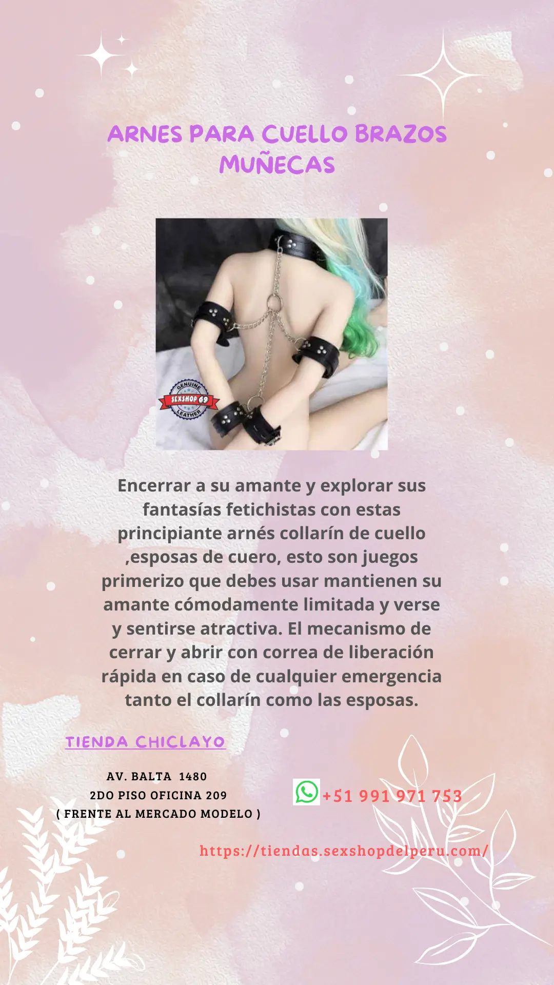 ARNES PARA CUELLO BRAZOS MUÑECAS