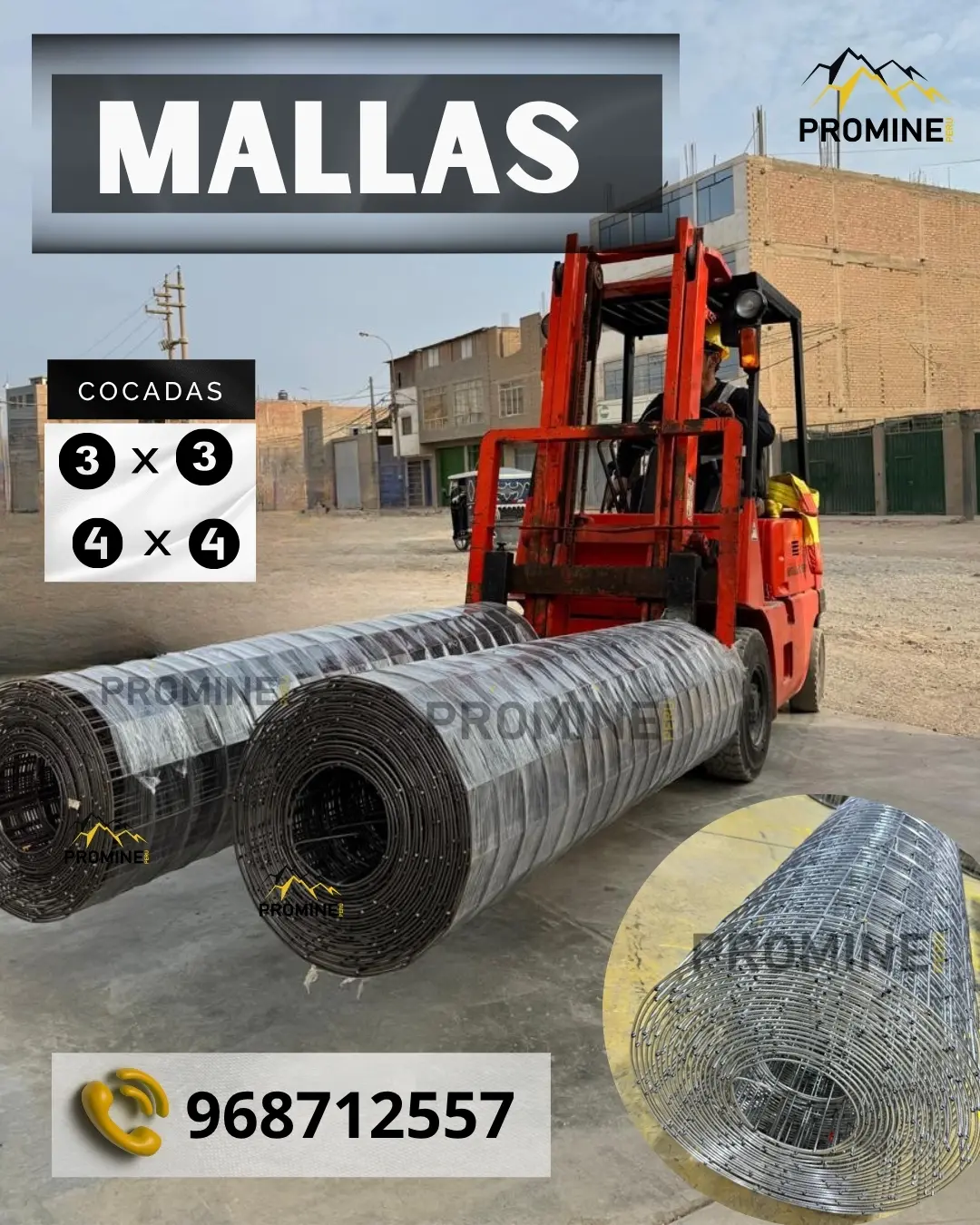 MALLAS ELECTROSOLDADAS PROMINE PERU