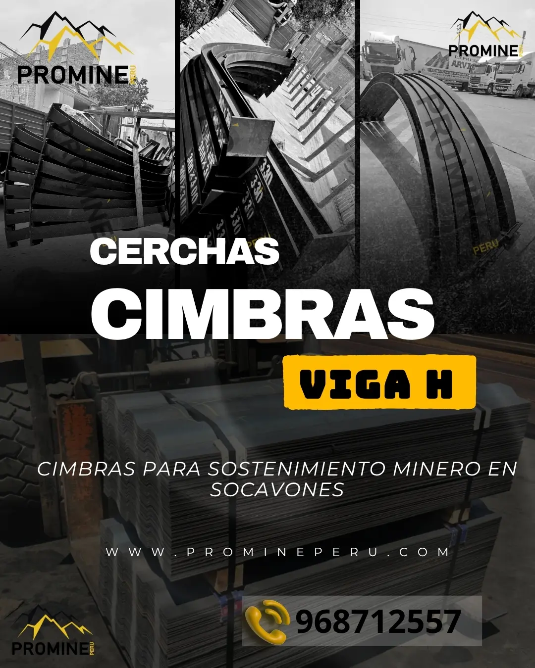 CIMBRAS VIGA H PROMINE PERU