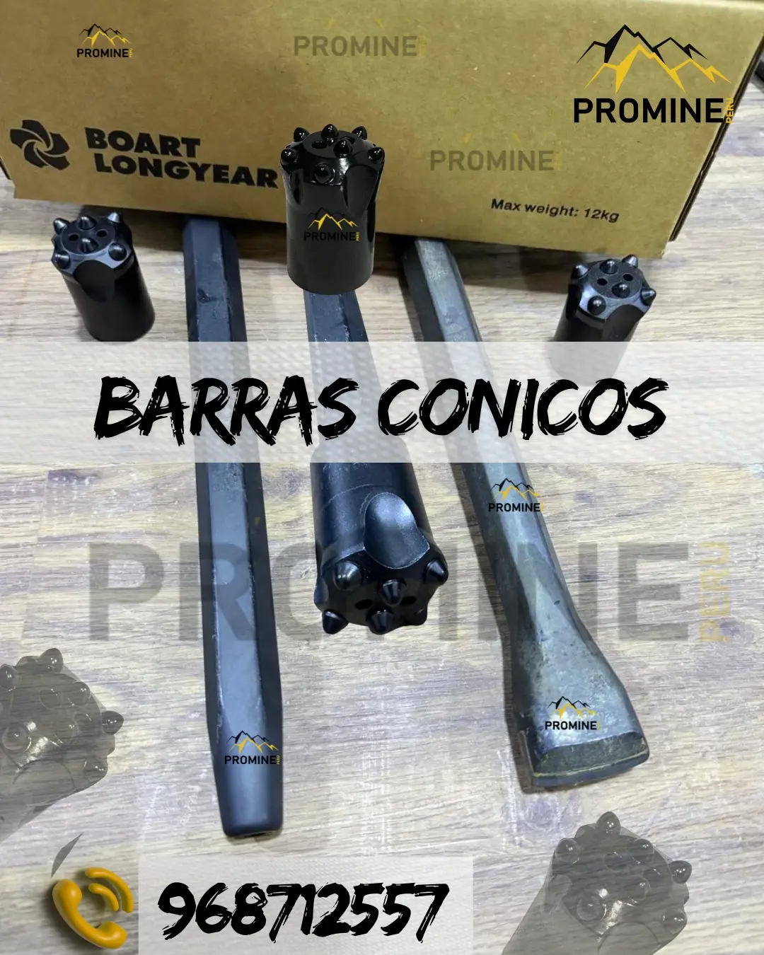 BARRAS CONICAS PROMINE PERU
