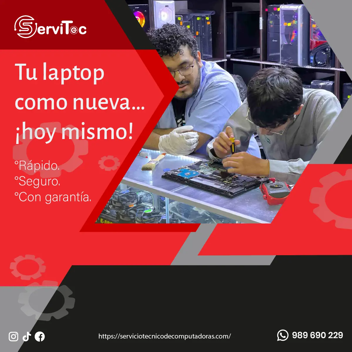  REPARAMOS TU LAPTOP YA 