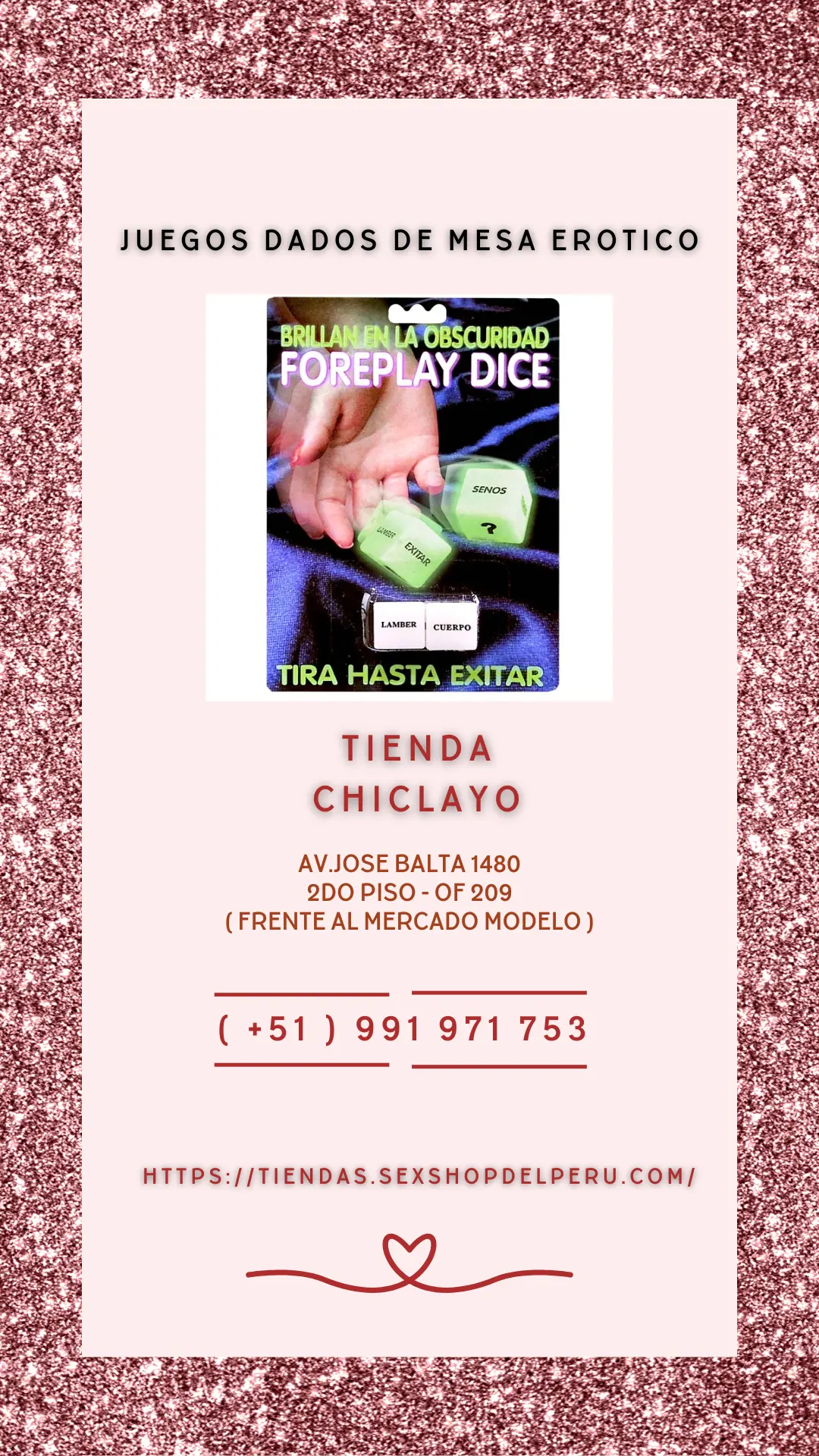 JUEGOS DADOS DE MESA EROTICO