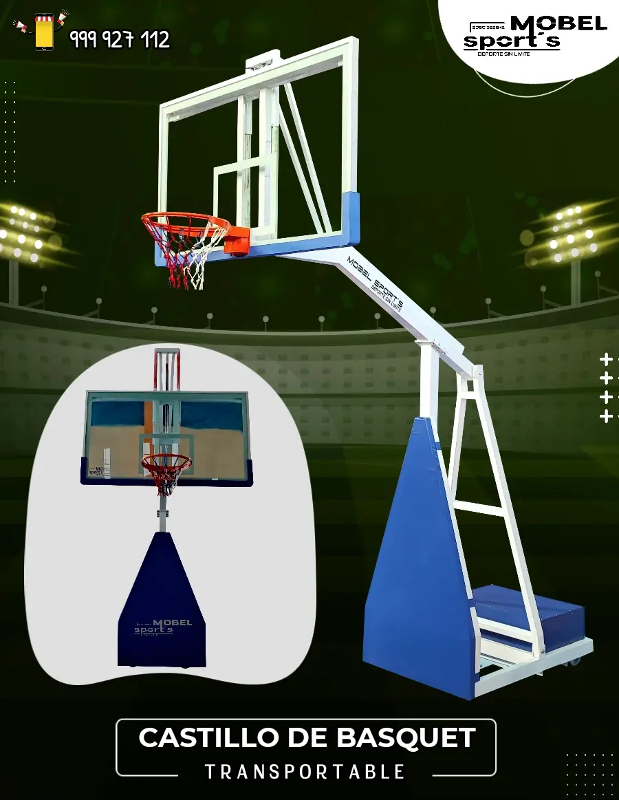 TABLERO DE BALONCESTO MOVIL MOBEL SPORTS
