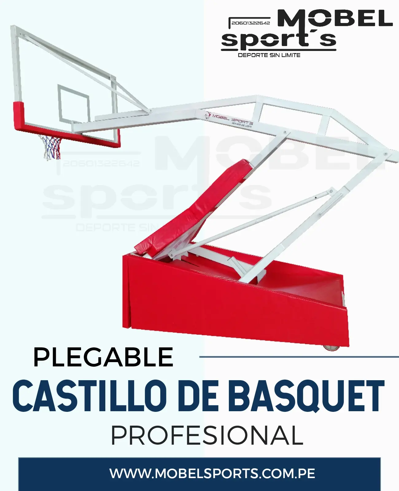 TABLERO DE BASKET OFICIAL MOBEL SPORTS