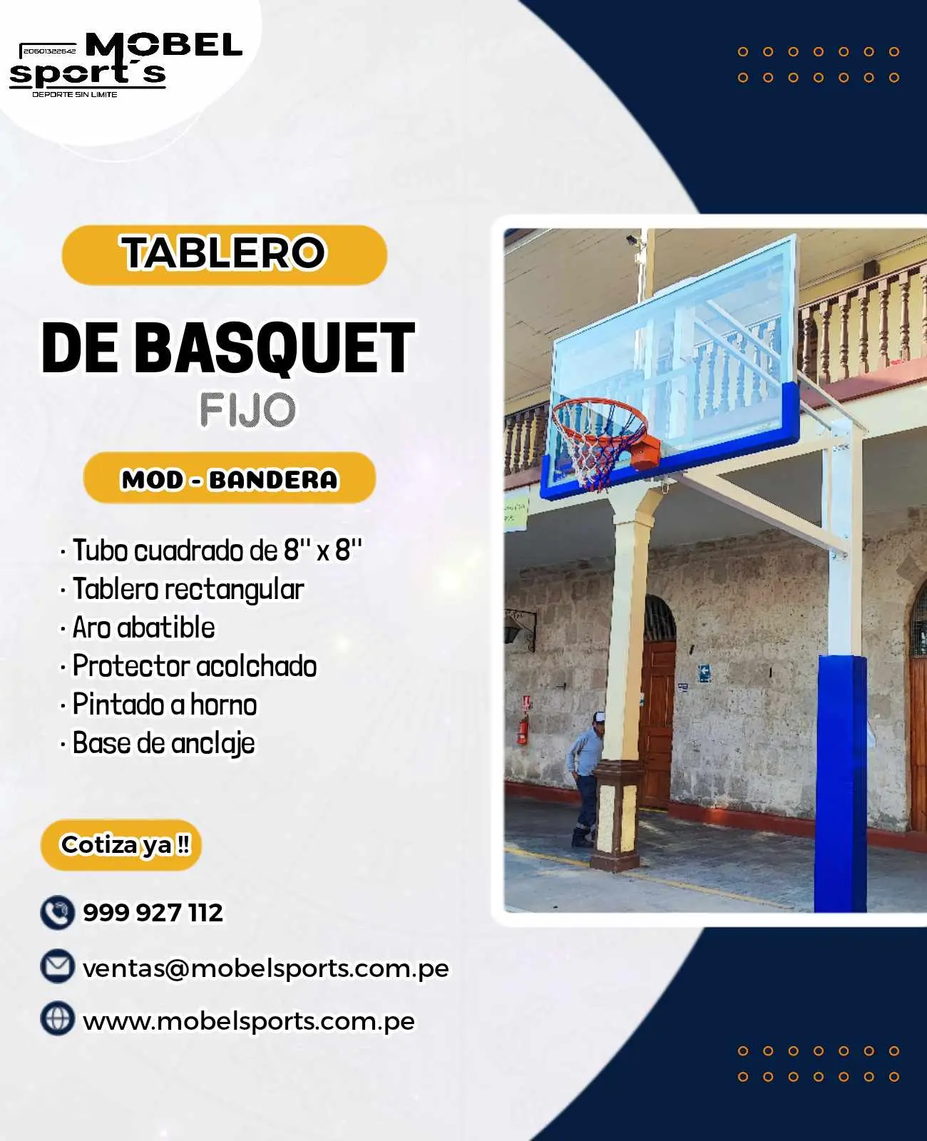 TORRE DE BASQUET MOBEL SPORTS