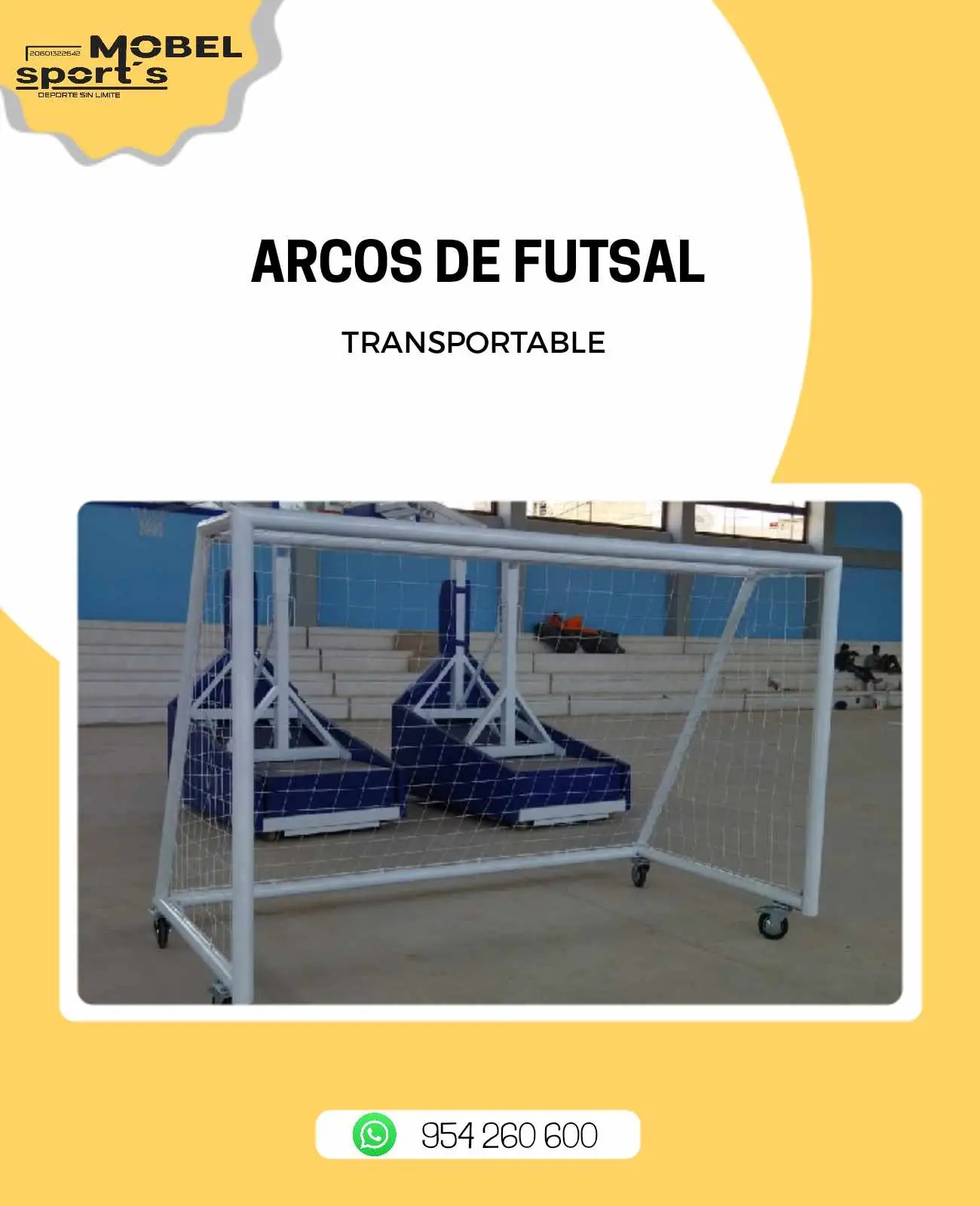 ARCO DE FUTBOL MOBEL SPORTS