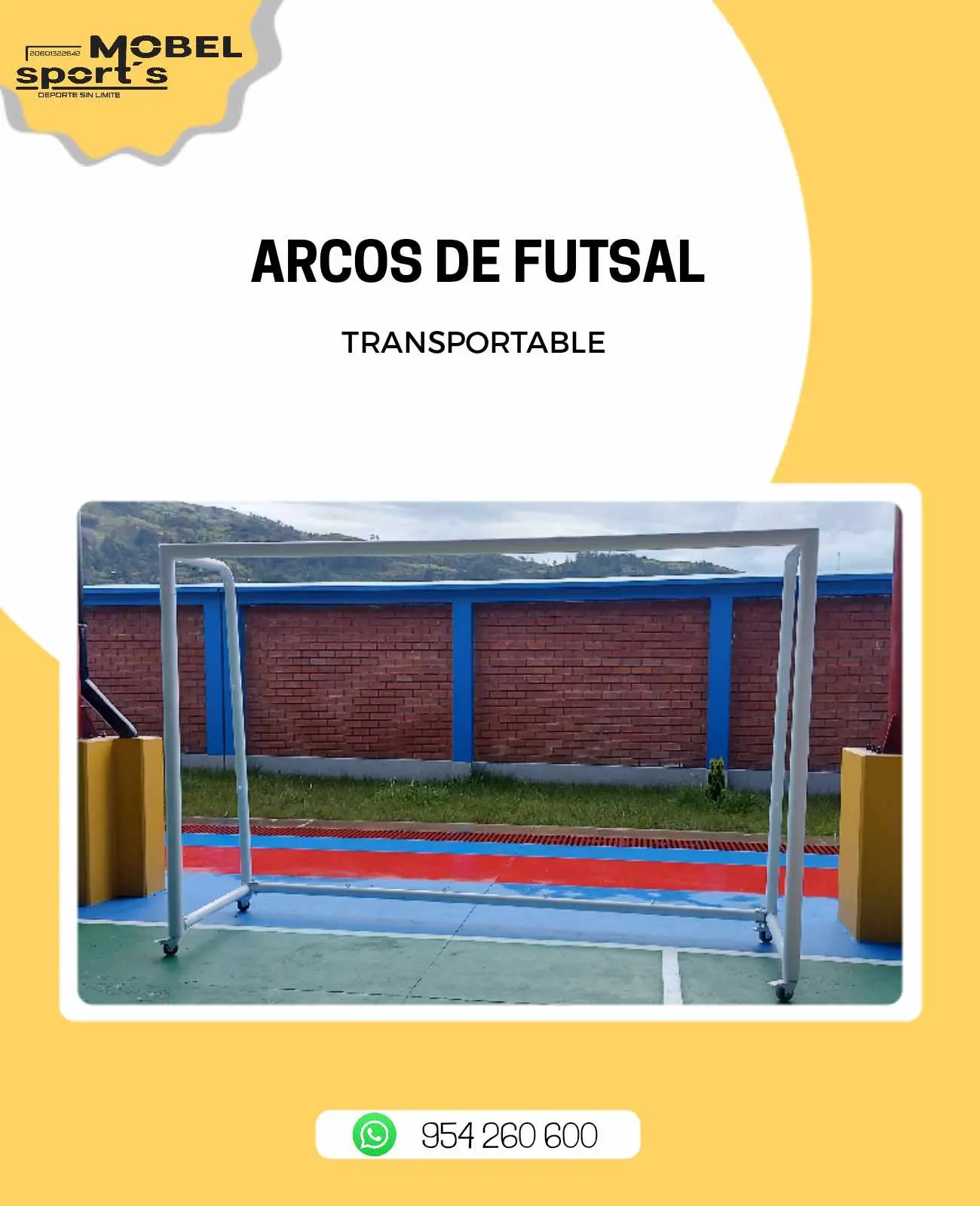 ARCO DE FUTBOL MOBEL SPORTS