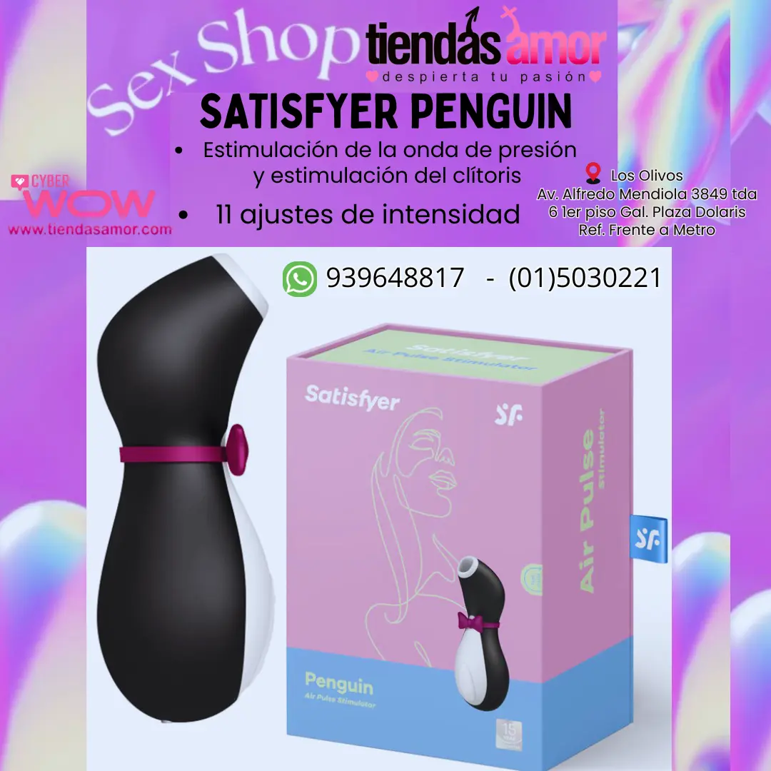 SUCCIONADOR PENGUIN- SEXSHOP 