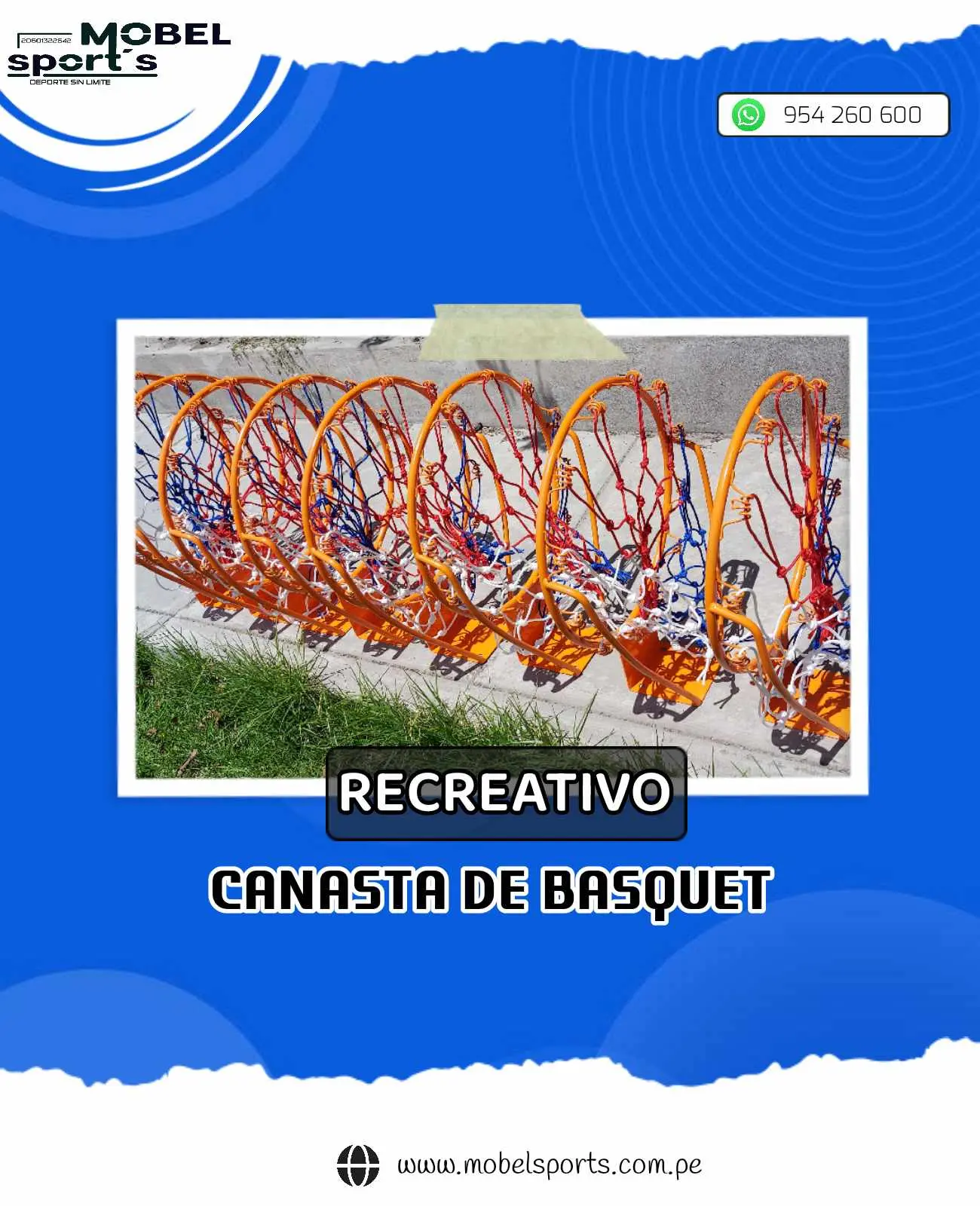 CASTILLO DE BASQUET RODANTE MOBEL SPORTS