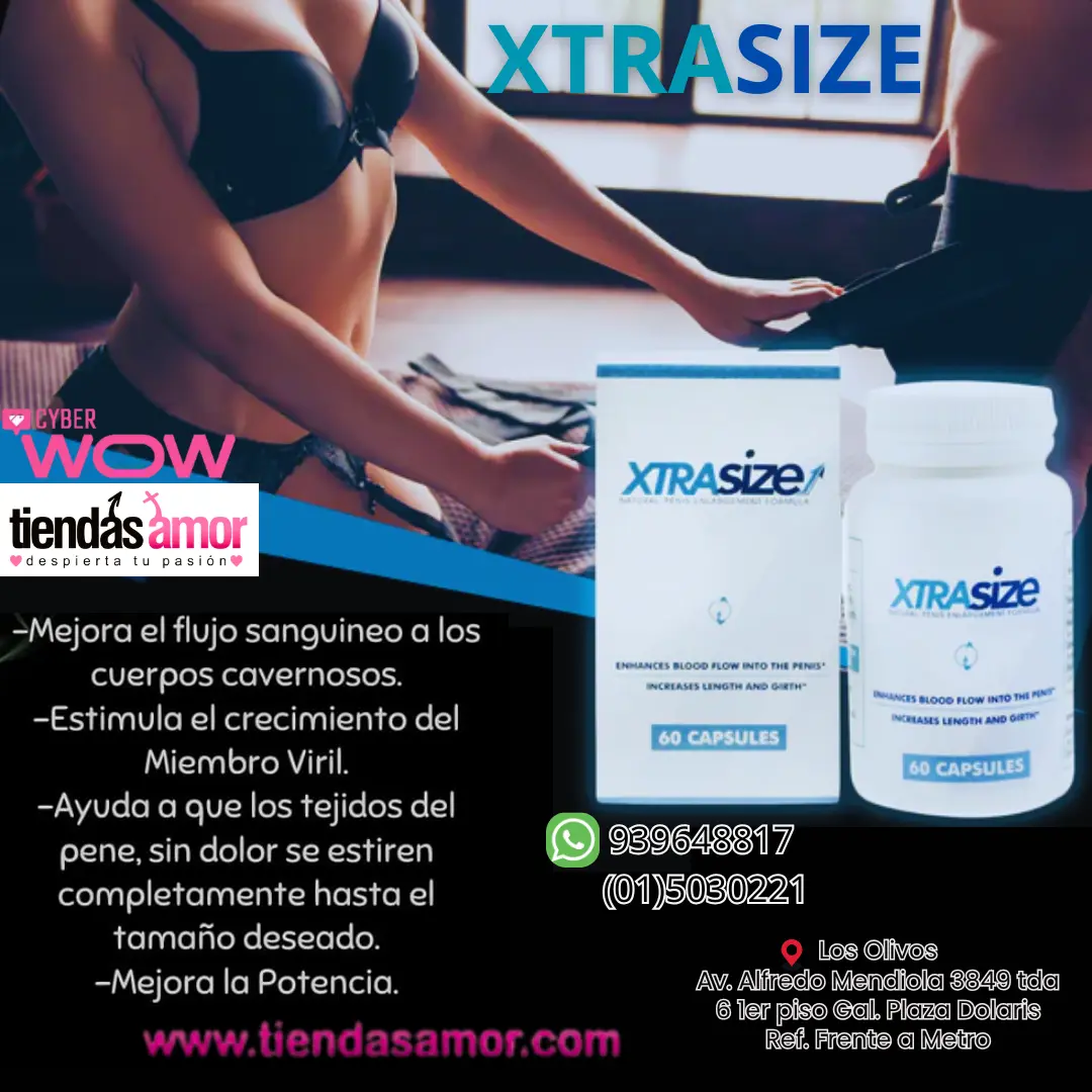 Xtrasize 100 Original E Natural-60 Cápsulas