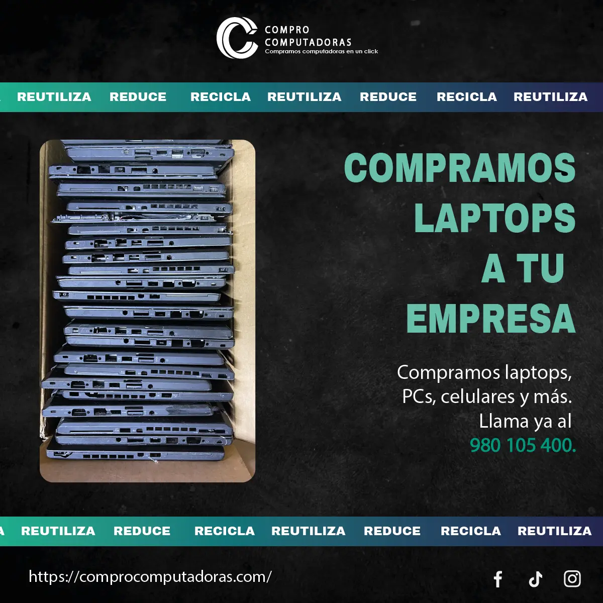 TIENES LAPTOS EN DESUSO LO COMPRAMOS 