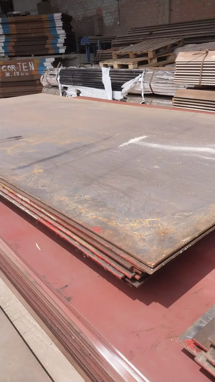 PLANCHAS ACERO CORTEN A588 GR A B