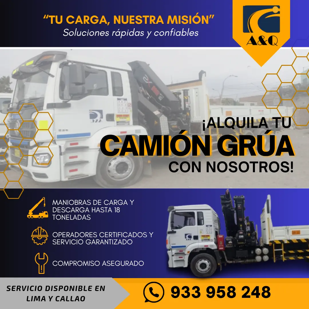 ALQUILER DE CAMIÓN GRÚA HIAB 477 XS 
