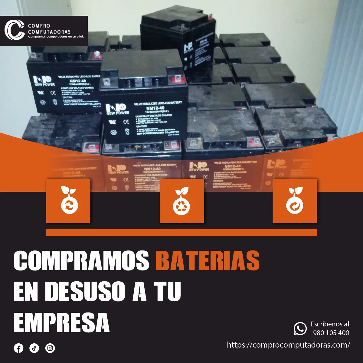  Pago al instante por computadoras en desuso 