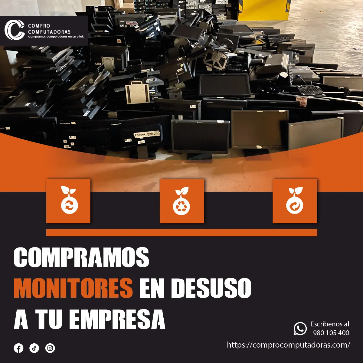  Computadoras acumuladas en tu oficina 