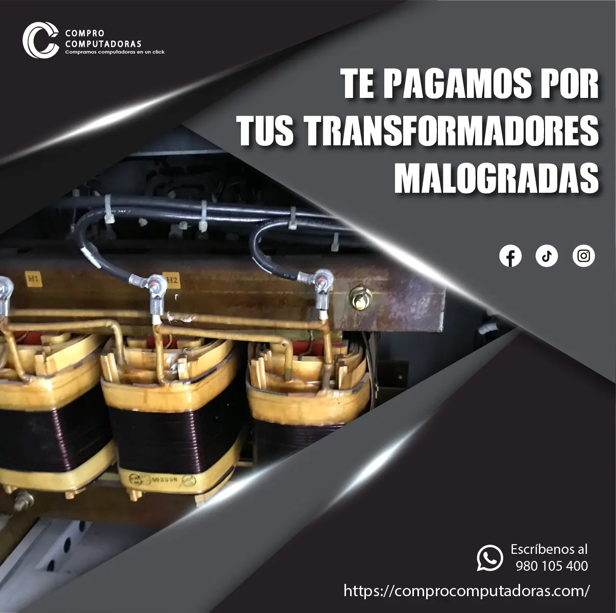 Tienes transformadores en desuso Lo compramos
